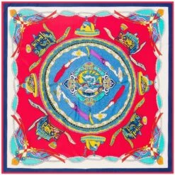 Bandana Artistique Magique -RoyalBandana Shop Bandana Artistique Magique rouge