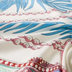 Bandana Artistique Orné -RoyalBandana Shop Bandana Artistique Orne soie