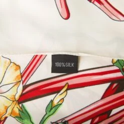 Bandana Châle Blanc -RoyalBandana Shop Bandana Chale Blanc soie