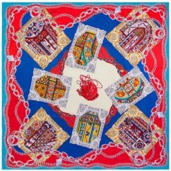 Bandana Châle Impérial -RoyalBandana Shop Bandana Chale Imperial rouge