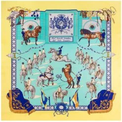 Bandana Chevaux Militaire 11 Bandana Chevaux Militaire -RoyalBandana Shop Bandana Chevaux Militaire jaune