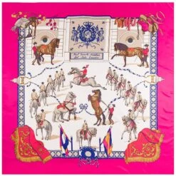 Bandana Chevaux Militaire 12 Bandana Chevaux Militaire -RoyalBandana Shop Bandana Chevaux Militaire rose