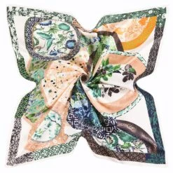 Bandana Fleuri Harmonieux 11 Bandana Fleuri Harmonieux -RoyalBandana Shop Bandana Fleuri Harmonieux tissus