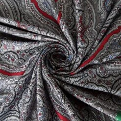 Bandana Fleurs Blanches -RoyalBandana Shop Bandana Fleurs Blanches soie