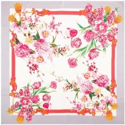 Bandana Floraison -RoyalBandana Shop Bandana Floraison blanc
