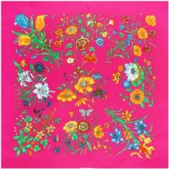Bandana Jardin Printanier -RoyalBandana Shop Bandana Jardin Printanier rose