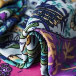 Bandana Labyrinthe Fleurit -RoyalBandana Shop Bandana Labyrinthe Fleurit tissus