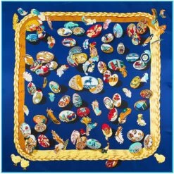 Bandana Œuf De Pâques 7 Bandana Œuf De Pâques -RoyalBandana Shop Bandana Oeuf de Paques bleu