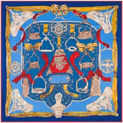 Bandana Ornement Chic -RoyalBandana Shop Bandana Ornement Chic bleu