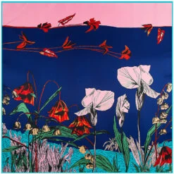 Bandana Peinture Fleurie