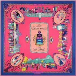 Bandana Promenade De Paris -RoyalBandana Shop Bandana Promenade de Paris rose