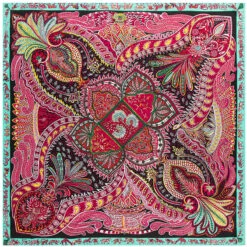 Bandana Rêve Fleuri -RoyalBandana Shop Bandana Reve Fleuri rouge