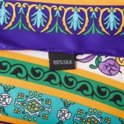Bandana Roue Fleurie -RoyalBandana Shop Bandana Roue Fleurie soie