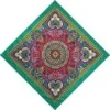 Bandana Motif Indien Vert | RoyalBandana
