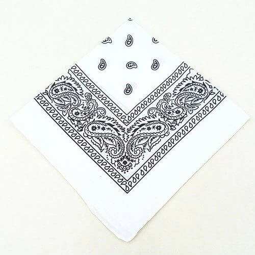 Bandana Blanc | RoyalBandana 2 Bandana Blanc | RoyalBandana – Image 2