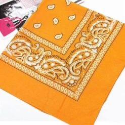 Bandana Femme Orange | RoyalBandana