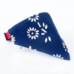 Bandana Chien Fleur Bleu | RoyalBandana