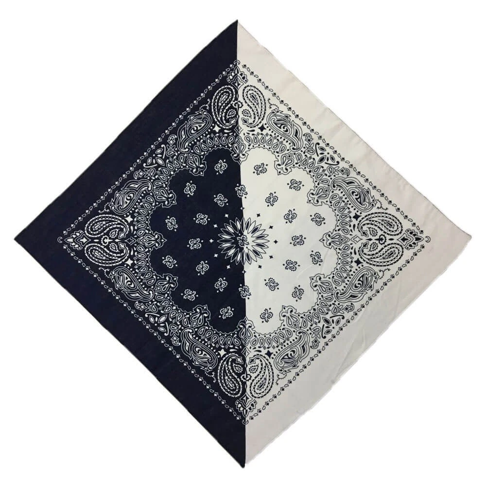 Bandana Noir Et Blanc | RoyalBandana 1 Bandana Noir Et Blanc | RoyalBandana