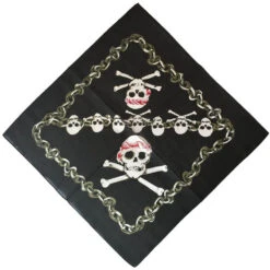Bandana Pirate Noir | RoyalBandana