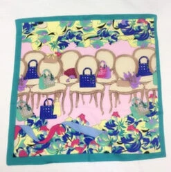 Bandana Shopping | RoyalBandana -RoyalBandana Shop Bandana shopping bleu carre