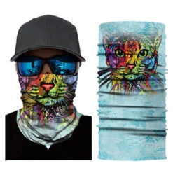 Bandana Chat Multicolore | RoyalBandana 5 Bandana Chat Multicolore | RoyalBandana -RoyalBandana Shop Bandanachatmulticoloreensemble