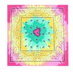 Bandana Onde Verte | RoyalBandana -RoyalBandana Shop BandanahommeOndeVerte