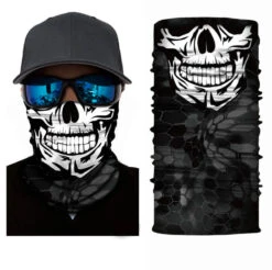Bandana Tête De Mort Carbone | RoyalBandana -RoyalBandana Shop Bandanasquelettecarboneensemble