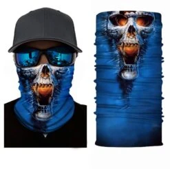 Bandana Tête De Mort Immersion | RoyalBandana -RoyalBandana Shop Bandanatetedemortimmersionensemble