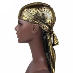 Durag Gold | RoyalBandana -RoyalBandana Shop DuragGoldstyle