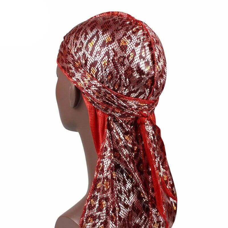 Durag Léopard | RoyalBandana 2 Durag Léopard | RoyalBandana – Image 2
