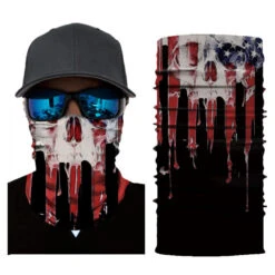 Bandana Tête De Mort USA | RoyalBandana 5 Bandana Tête De Mort USA | RoyalBandana -RoyalBandana Shop bandanaTetedemortUSAensemble