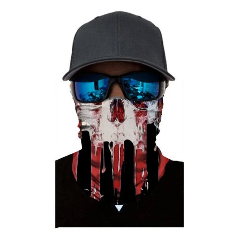 Bandana Tête De Mort USA | RoyalBandana 2 Bandana Tête De Mort USA | RoyalBandana – Image 2