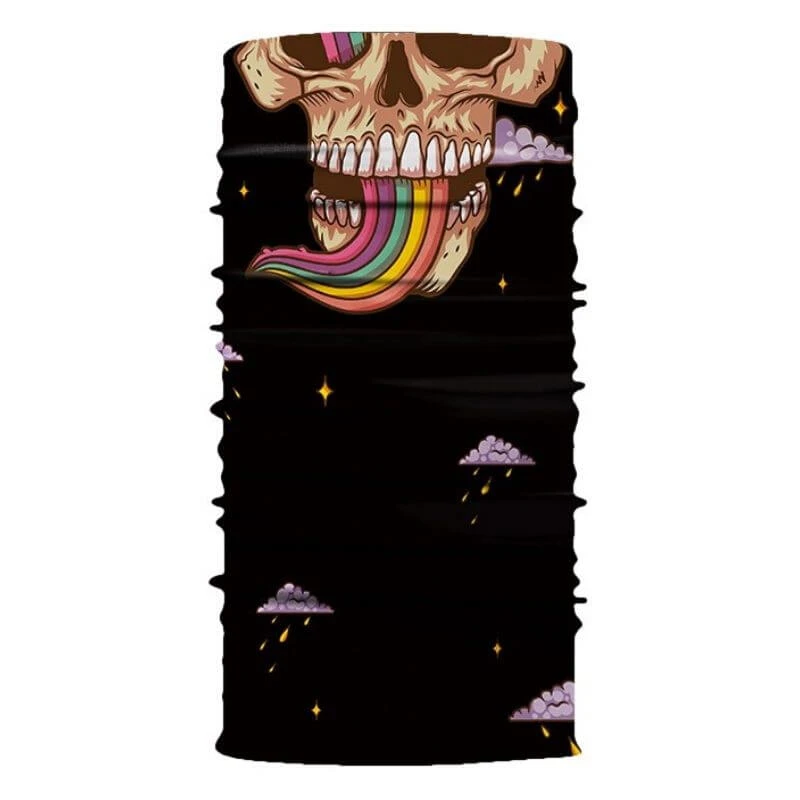 Bandana Tête De Mort Arc-en-ciel | RoyalBandana 1 Bandana Tête De Mort Arc-en-ciel | RoyalBandana