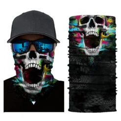 Bandana Tête De Mort Dévoreur | RoyalBandana -RoyalBandana Shop bandanaTetedemortdevoreurensemble