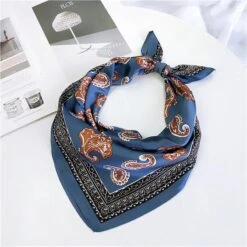 Bandana Lagertha | RoyalBandana -RoyalBandana Shop bandana lagertha bleu