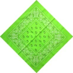 Bandana Vert Fluo | RoyalBandana