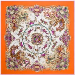 Bandana Carrousel Royal | RoyalBandana -RoyalBandana Shop bandanacarrouselroyalorange