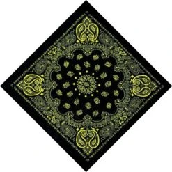 Bandana Céleste Jaune | RoyalBandana