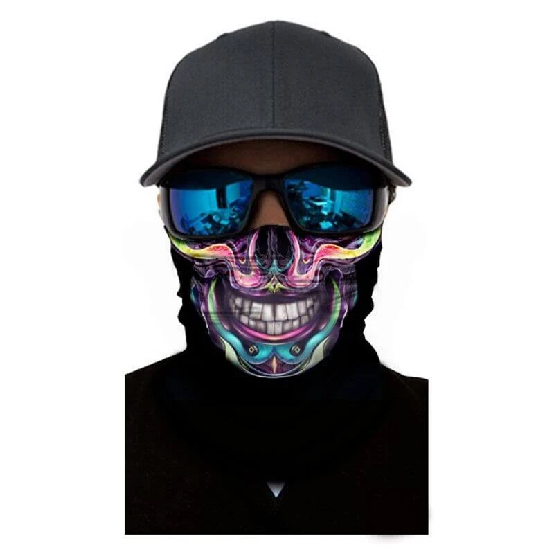 Bandana Crâne Translucide | RoyalBandana 2 Bandana Crâne Translucide | RoyalBandana – Image 2