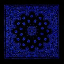 Bandana Céleste Bleu | RoyalBandana -RoyalBandana Shop bandanahommecelestebleu