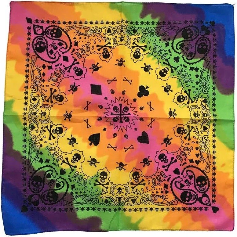 Bandana Poker Multicolore | RoyalBandana 2 Bandana Poker Multicolore | RoyalBandana – Image 2