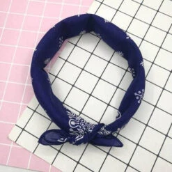 Bandana Sonic | RoyalBandana -RoyalBandana Shop bandanahommesonicbleu