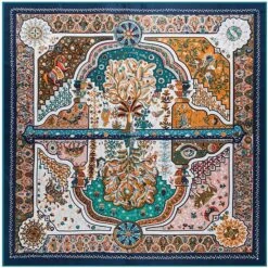 Bandana Jardin D'Eden | RoyalBandana -RoyalBandana Shop bandanajardind edenbleumarine