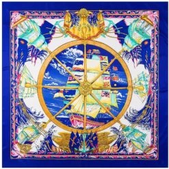 Bandana Navire Impérial | RoyalBandana -RoyalBandana Shop bandananavireimperialbleu