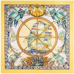 Bandana Navire Impérial | RoyalBandana -RoyalBandana Shop bandananavireimperialjaune