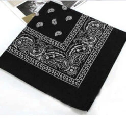 Bandana Femme Noir | RoyalBandana