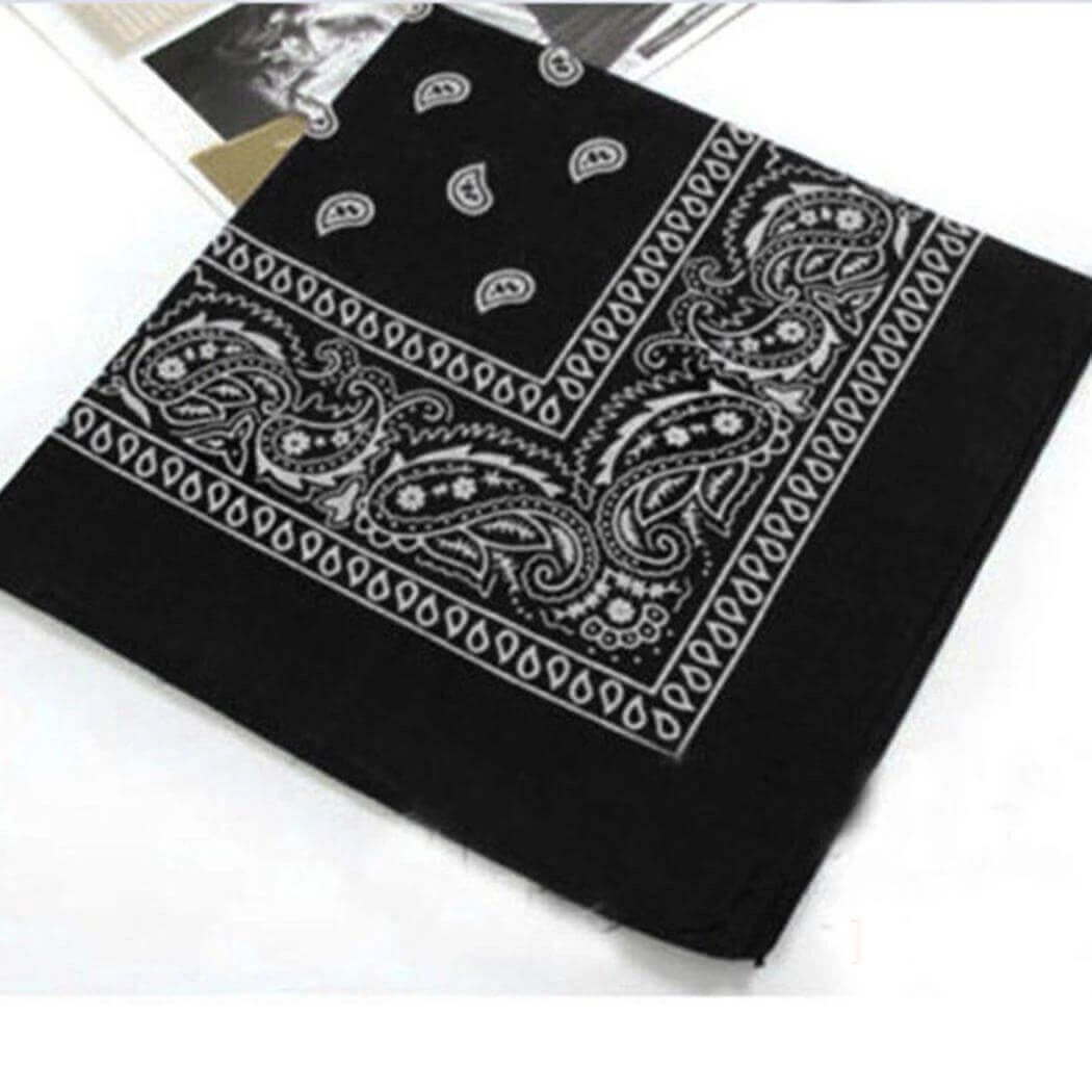 Bandana Femme Noir | RoyalBandana 1 Bandana Femme Noir | RoyalBandana