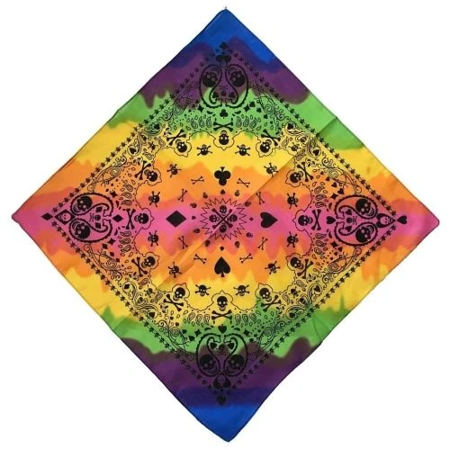 Bandana Poker Multicolore | RoyalBandana 1 Bandana Poker Multicolore | RoyalBandana