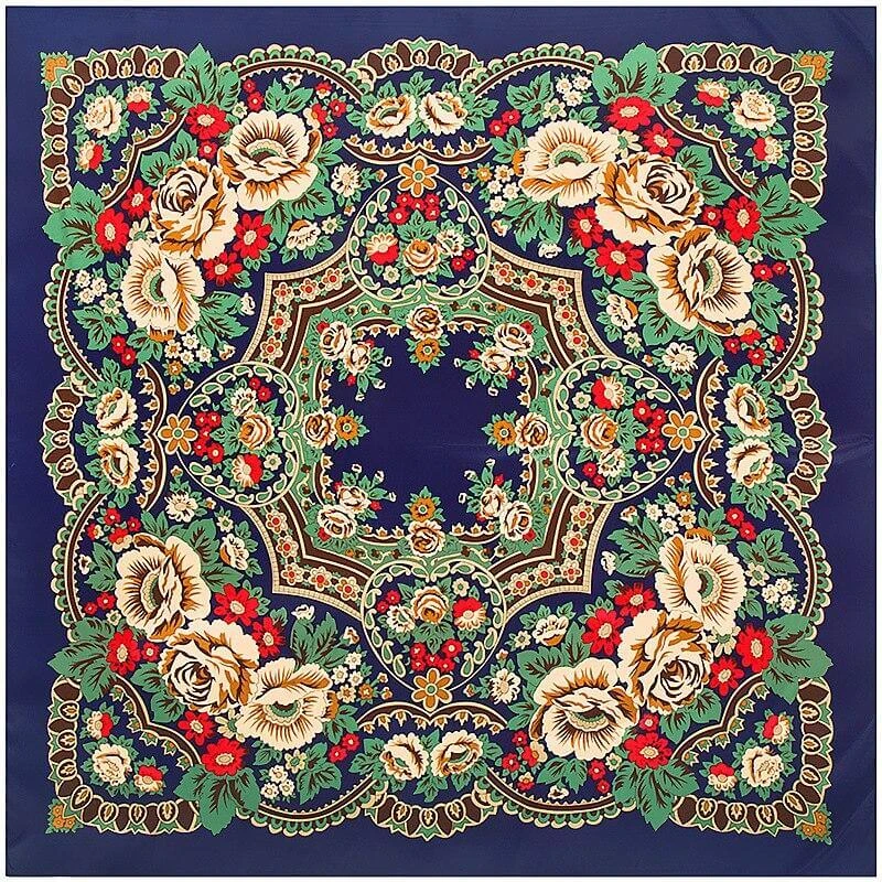 Bandana Rose Majestueuse | RoyalBandana 1 Bandana Rose Majestueuse | RoyalBandana