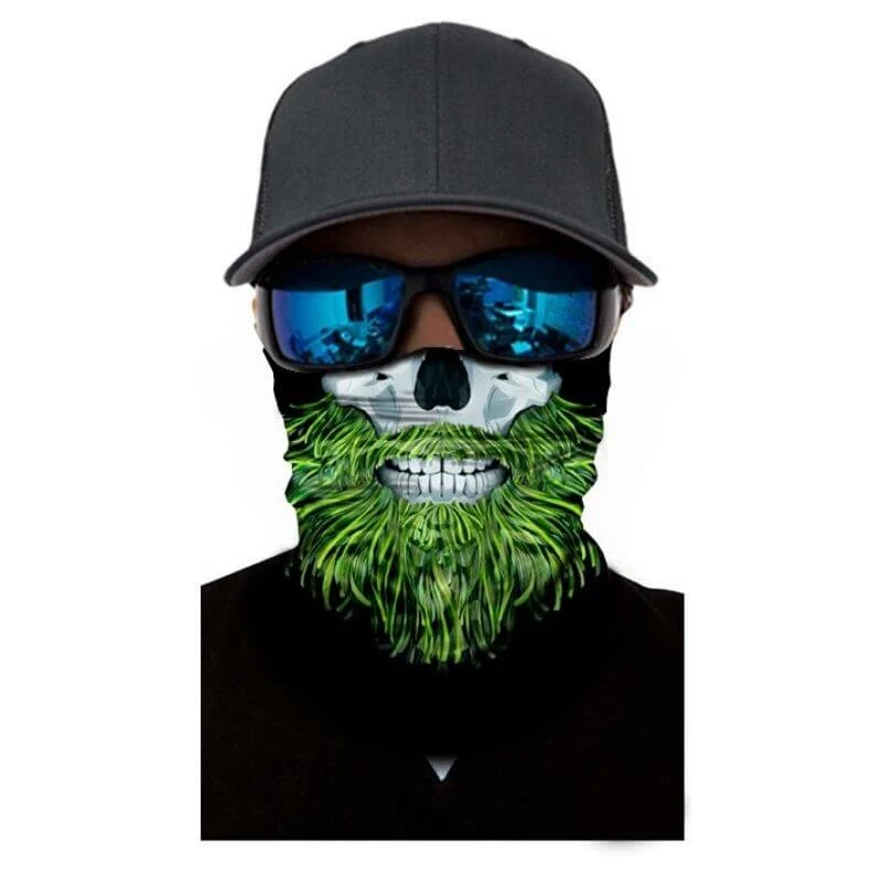 Bandana Tête De Mort Barbue | RoyalBandana 2 Bandana Tête De Mort Barbue | RoyalBandana – Image 2